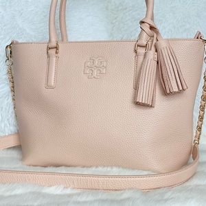 ✨Tory Burch Blush Pink Leather Bag